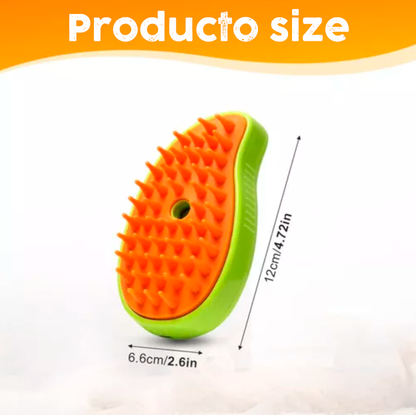 Cepillo Vapor Para mascotas  Quita pelo