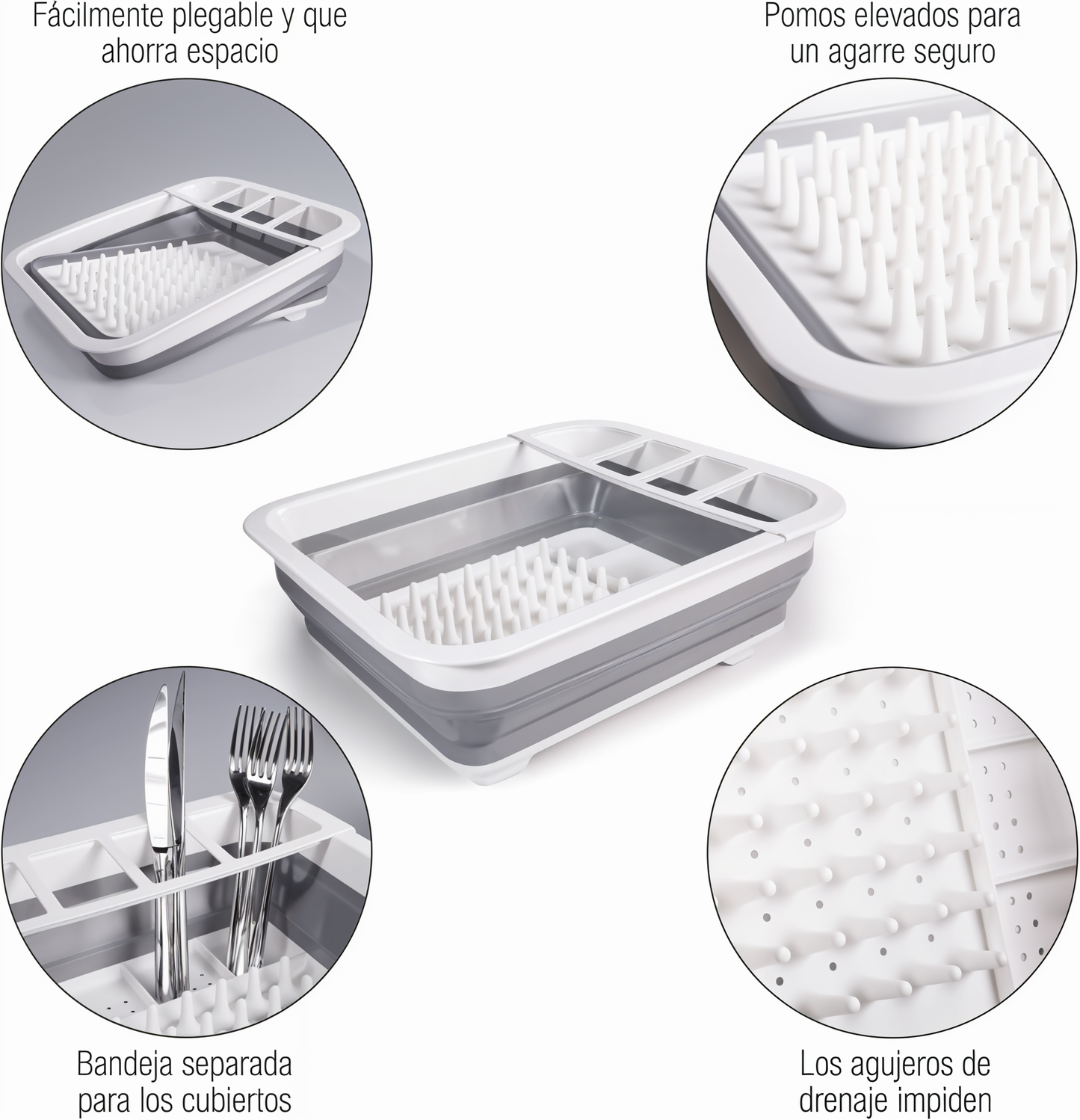 Escurridor  Plegable Para Cocina