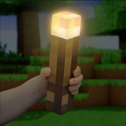 Lampara multicolor para gamers Minecraft