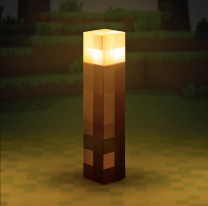 Lampara multicolor para gamers Minecraft