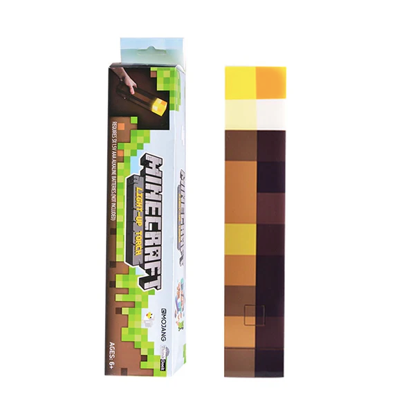 Lampara multicolor para gamers Minecraft