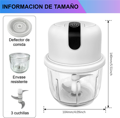 Mini Picador Eléctrico Recargable
