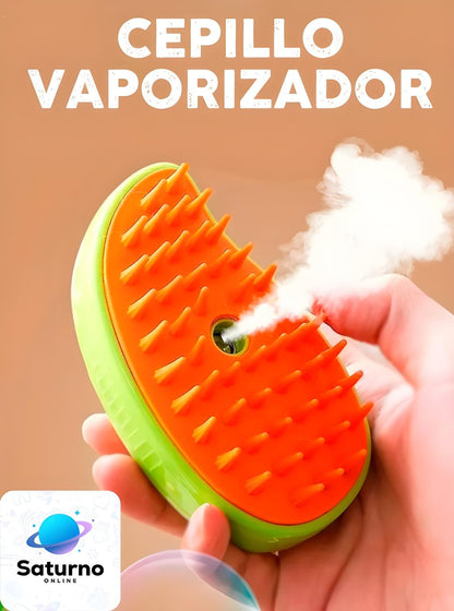 Cepillo Vapor Para mascotas  Quita pelo